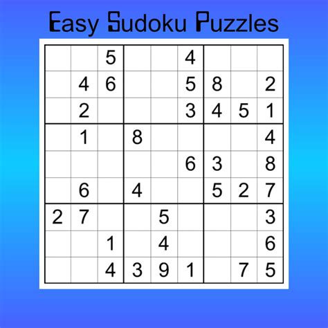 Easy Sudoku Printable 的图像结果