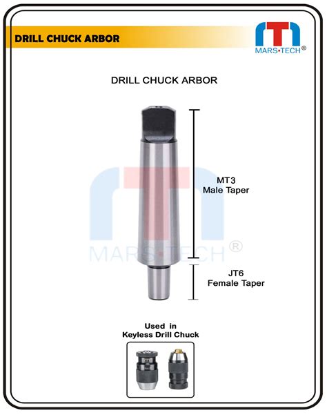 Drill chuck Arbor MT Taper pack of 1 – Jaibros