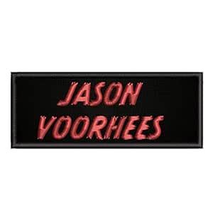 Jason Voorhees Horror Movies - 4" W x 1.5" T - Embroidered DIY Iron on ...