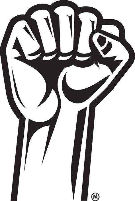 Detailed vector art of a resilient arm in motion radiating peak ...
