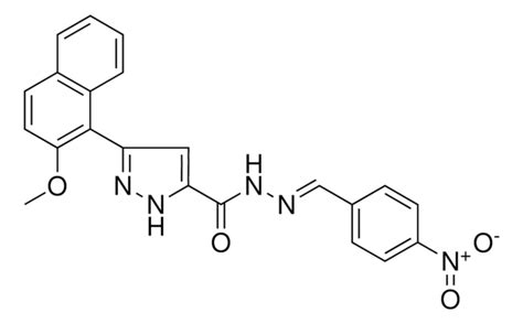 3-(2-METHOXY-1-NAPHTHYL)-N'-[(E)-(4-NITROPHENYL)METHYLIDENE]-1H ...