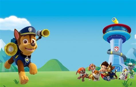 Imagen de fondo de Invitación de Chase | Invitaciones de paw patrol ...