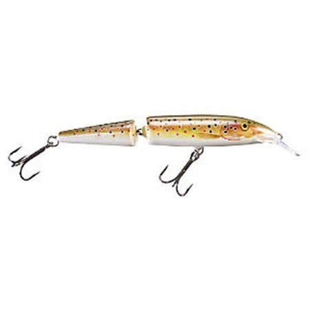 Rapala Rapala J07TR 2.75 in. Jointed Minnow Fishing Lure; Brown Trout ...