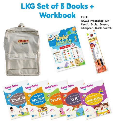 Buy Kinder Series LKG books for kids CBSE 244 pages + LKG Activity ...