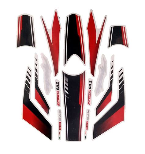 Motorcycle Bike Wrep Stickers & Decals Kit Stickers for Apache RTR 160 ...