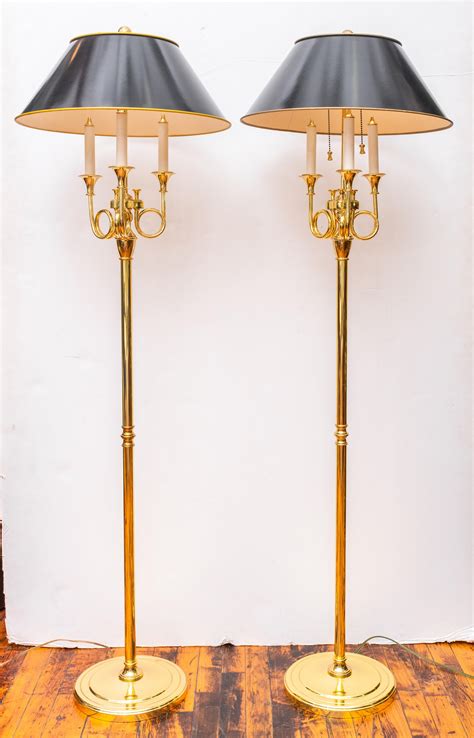 Pair of Baldwin Heavy Brass Floor Lamps at 1stDibs | baldwin brass ...