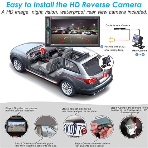 Double Din Car Multimedia System: 7 Inch HD Touchscreen Car Stereo ...