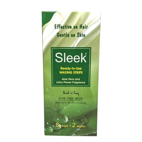 Buy Sleek Ready to Use Waxing Strips for Dry Skin Online in India ...