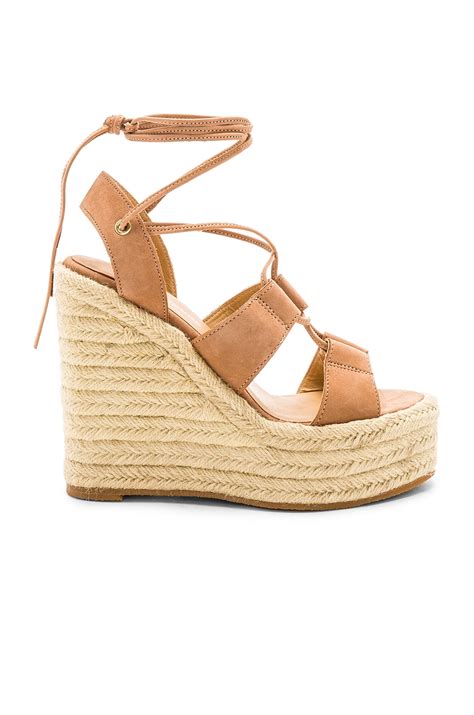 Tony Bianco Biba Wedge in Caramel Phoenix | REVOLVE