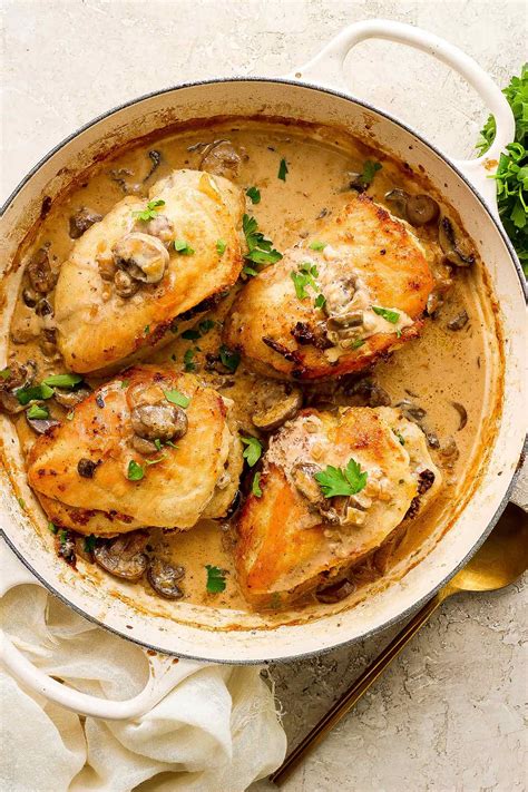Stuffed Chicken Marsala Recipe - Jessica Gavin