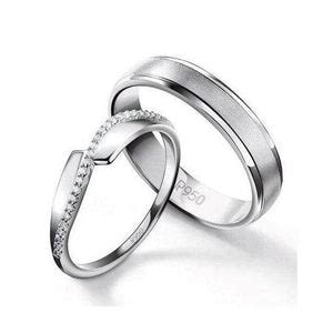 Designer & Elegant Platinum Couple Rings JL PT 532 – Jewelove™