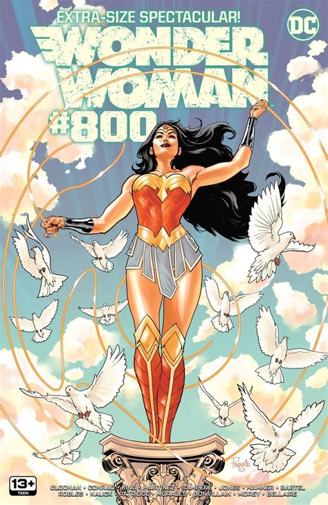 Wonder Woman #800 - 5-Page Preview and Covers released by DC Comics