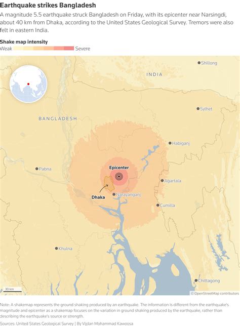 Earthquake jolts Bangladesh, killing five and injuring around 100 | Reuters