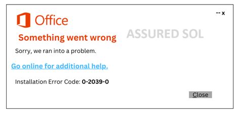 Image result for Error Code 2039