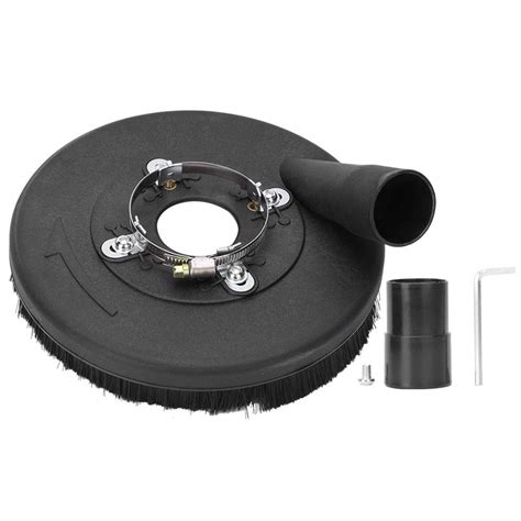 7 Inch Angle Grinder Dust Cover Black Vacuum Dust Shroud Cover for 180 ...