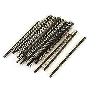 PRAV® 30PCS 1.27mm Spacing 50P Right Angle Male Pin Header Connector ...