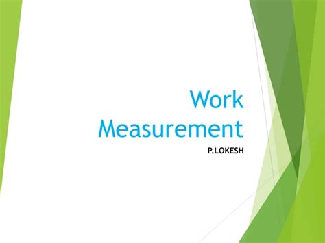 Work Measurement Examples 的图像结果