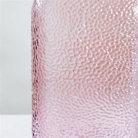 Art Deco Pebble Patterned Glass Vase Purple 7.5 Inch Online - Premium ...