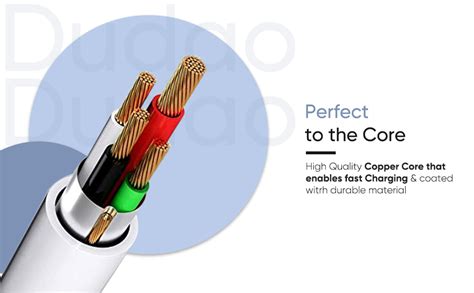 DUDAO R7 Quick Car Charger 3A with 3-in-1 Stretchable Cable (1.2m ...