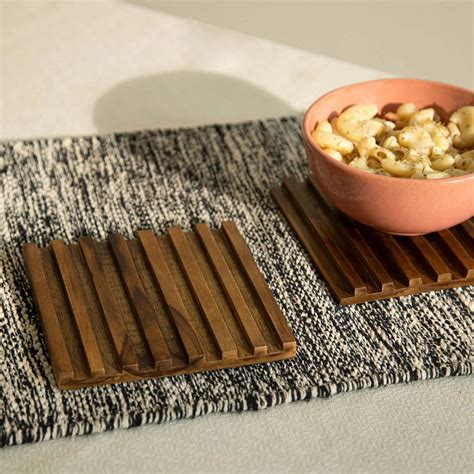 Buy Laimai Square Trivet Set of 2 Online - Ellementry – ellementry