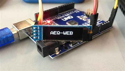 Arduino 128x32 OLED Display
