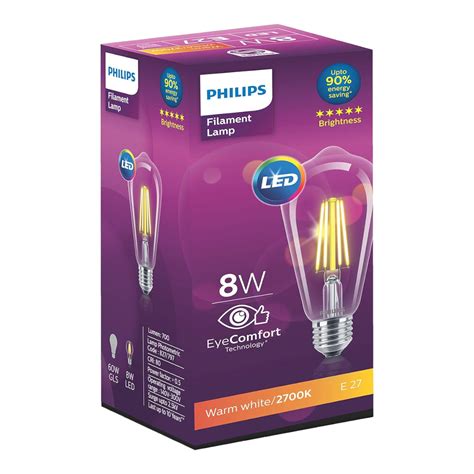 Buy Philips Filament LED Bulb (E27 base) | Philips lighting – Philips ...