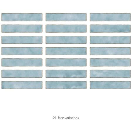 Merola Tile WDC10BHSGE Hudson Studio Soho Brick - 2" x 10" Rectangle ...