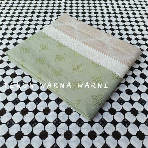 Jual Kain Tenun Songket Baron Sage Green - Kab. Jepara - Tenun Aneka ...