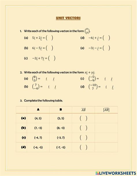 Image result for Physics Vectors Worksheet