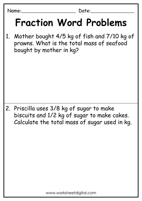 Image result for Math Test Fraction Word Problems