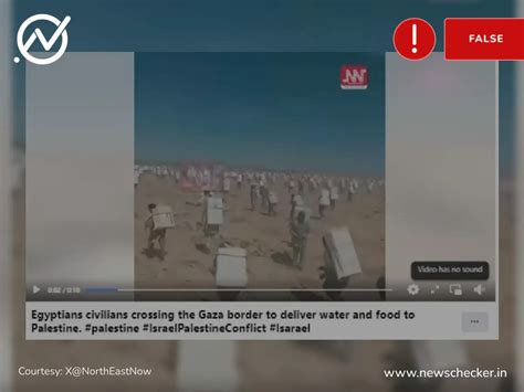Fact Check: Viral Video Showing ‘Egyptians Crossing Gaza Border ...