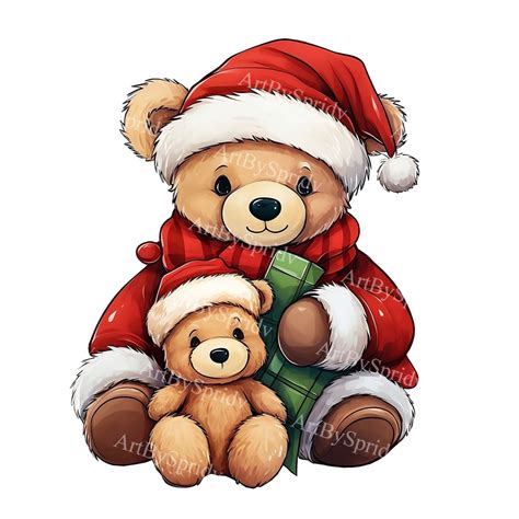 Christmas Bear Clipart