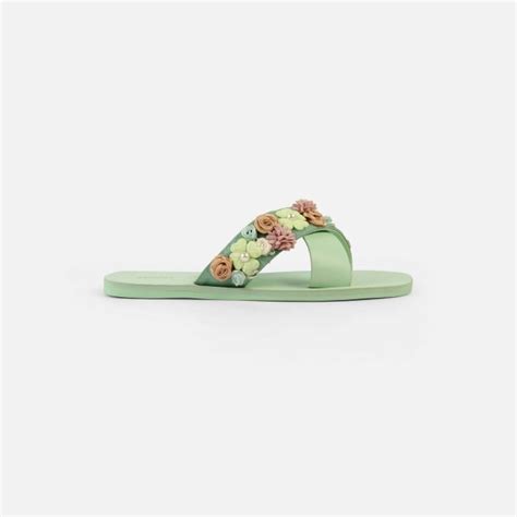 Buy Mochi Women Green Casual Slip Ons Online | SKU: 41-486-21-36 ...