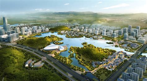 马鞍山和州新城概念规划 - 建筑设计 - 深圳市城市空间规划建筑设计有限公司