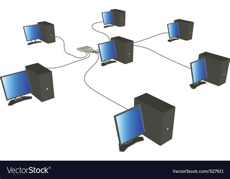 Computer Network Vector 的图像结果