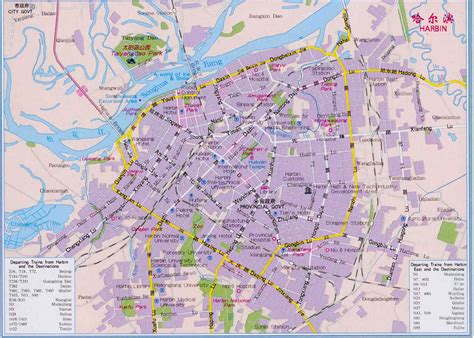 Harbin Map