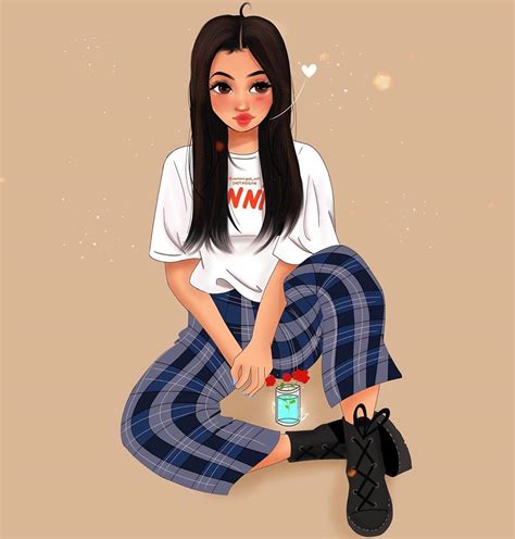 Veronique 🌺 sur Instagram : My drawing ~ Inspired by this beautiful woman @fatherkels ️ # ...