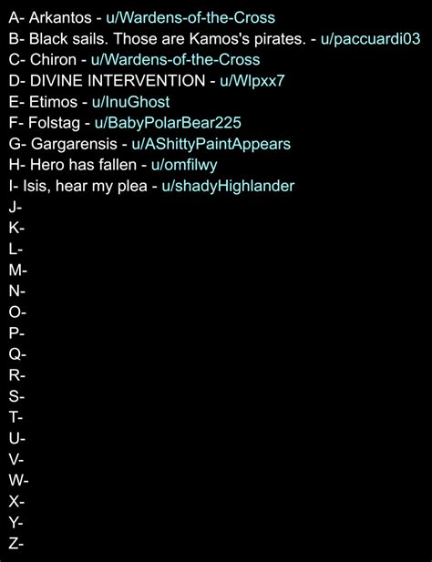 The ABC's of AOM! What does J stand for? : r/AgeofMythology