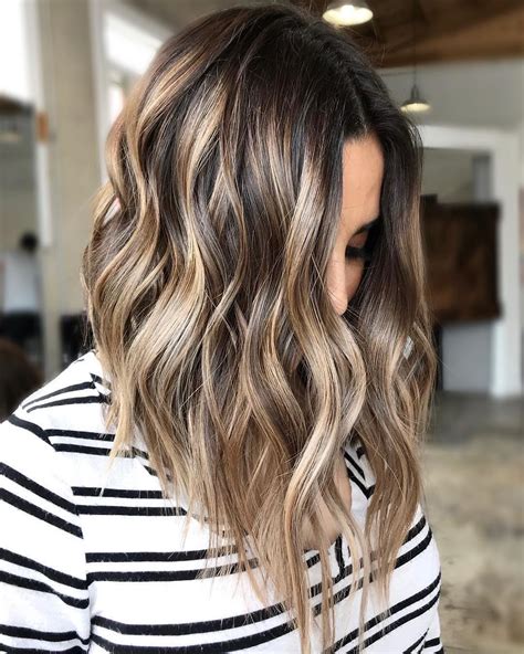 10 Ombre Balayage Hairstyles for Medium Length Hair - PoP Haircuts