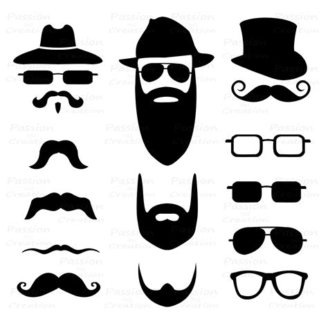 Mustache Clip Art Pictures – Clipartix