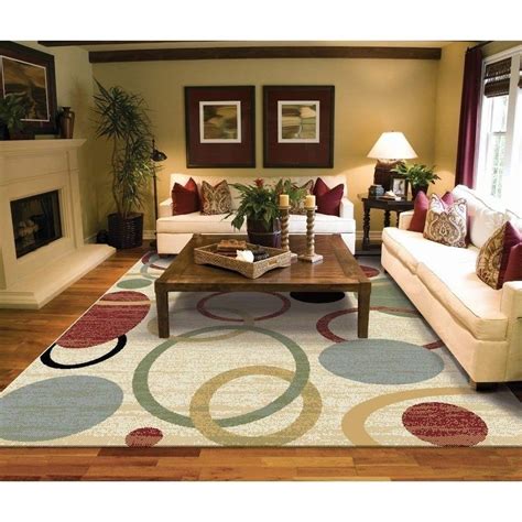 8x10 rug living room layout