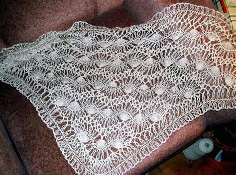 Image result for Rectangular Knitted Shawl Pattern