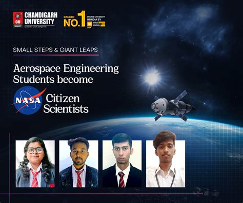 Chandigarh University students honoured with Citizen Scientists title ...