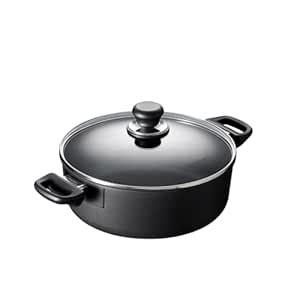 Buy ScanPan Classic 4.5 Quart Low Sauce Pot with Lid Online at Low ...