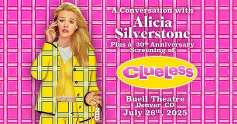 CLUELESS 30TH: A Conversation with Alicia Silverstone + a 30th ...