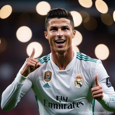 cristiano ronaldo celebration Prompts | Stable Diffusion Online