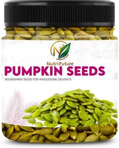 NUTRIFUTURE Premium Roasted & Salted Pumpkin Seeds Price in India - Buy ...