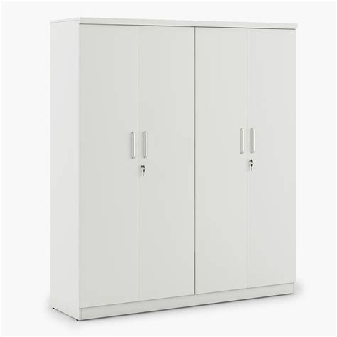 Buy Helios Reynan 4-Door Wardrobe - White from Helios by Home Centre at ...