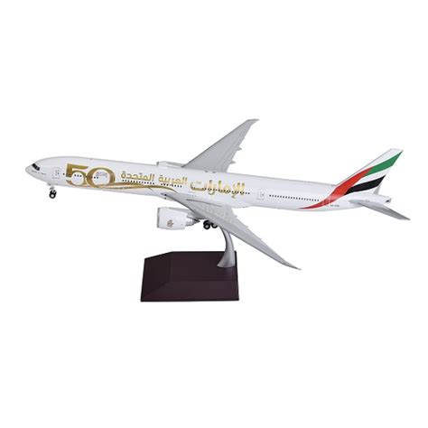 UAE 50th Jubilee B777 1:200 scale aircraft model | Emirates Official Store