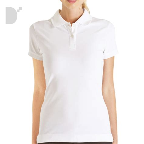 White Polo Shirt Women's Slim Fit at Charles Betz blog